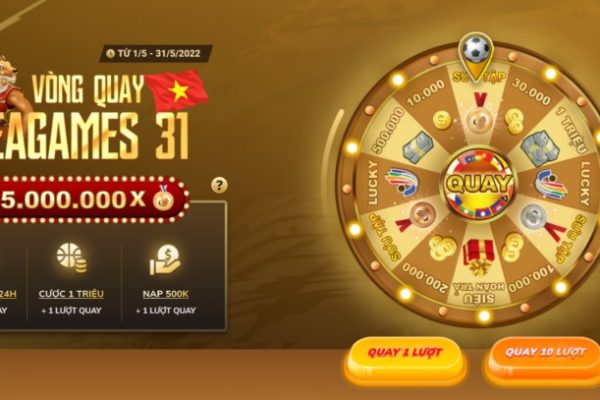 Vòng quay Seagame 31 tại Oxbet – Vòng quay đua top hot nhất tháng 5