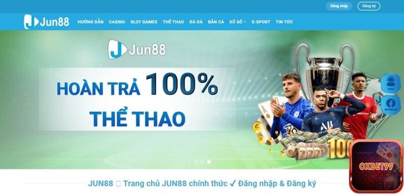 Jun88 được biết đến là nhà cái ứng dụng công nghệ hiện đại được ra đời sớm nhất