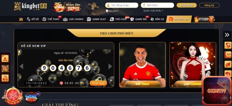 Kingbet86 chính là thương hiệu có tầm ảnh hưởng lớn nhất thị trường cá cược