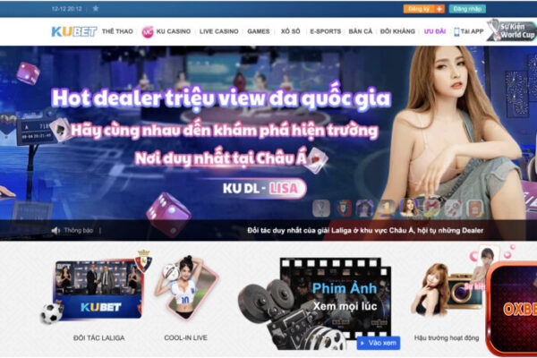 Kubet và những trò chơi hấp dẫn tại nhà cái