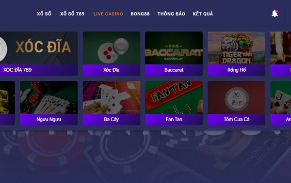 LD789 – Nhà cái Xổ Số, Live Casino đáng trải nghiệm