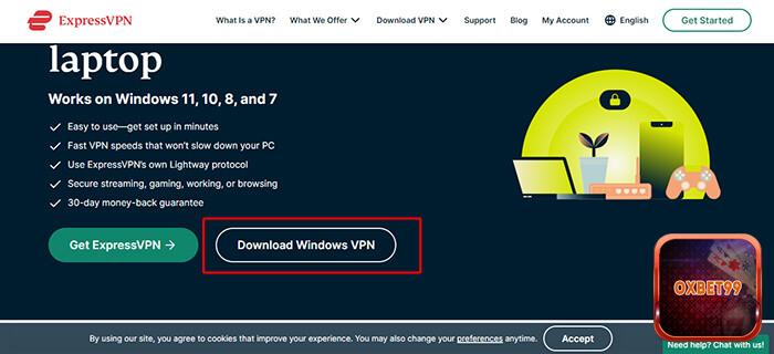 Download phần mềm ExpressVPN