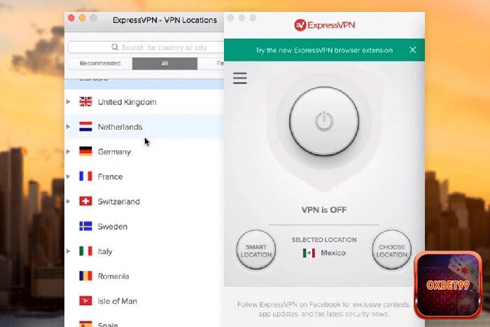 Những tiện ích khi thực hiện cách fake IP bằng ExpressVPN