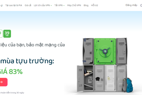 Cách fake IP bằng Private Internet Access (PIA) đơn giản