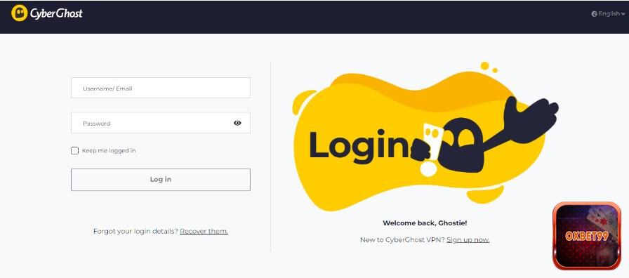Truy cập địa chỉ website chính thống của CyberGhost VPN