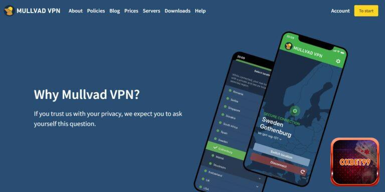 Giới thiệu khái quát cách fake IP bằng Mullvad VPN