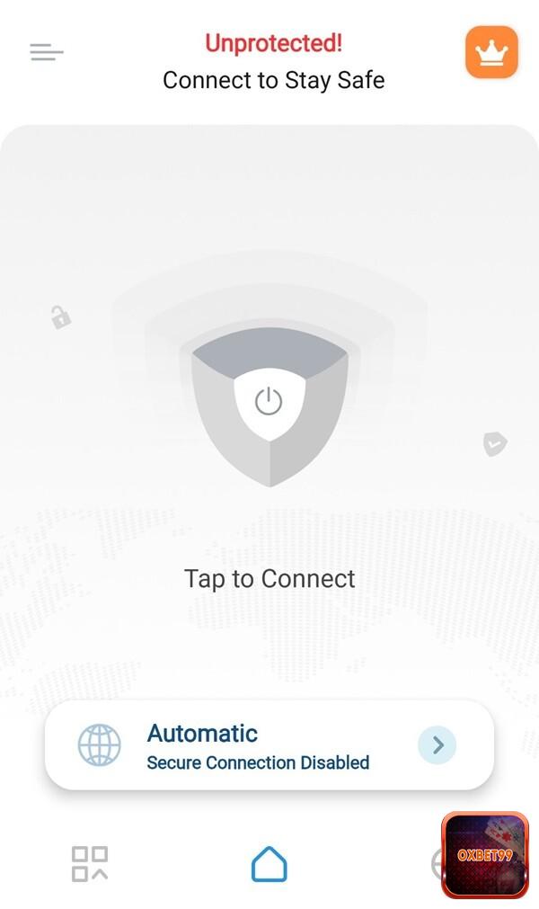 Mở IVacy VPN lên là có thể sử dụng ngay cách fake IP bằng IVacy VPN